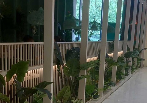 Thi Công Bồn Cây Giả Cho Công Ty Sơm Tum Thái Tại 175 Nguyễn Thái Học
